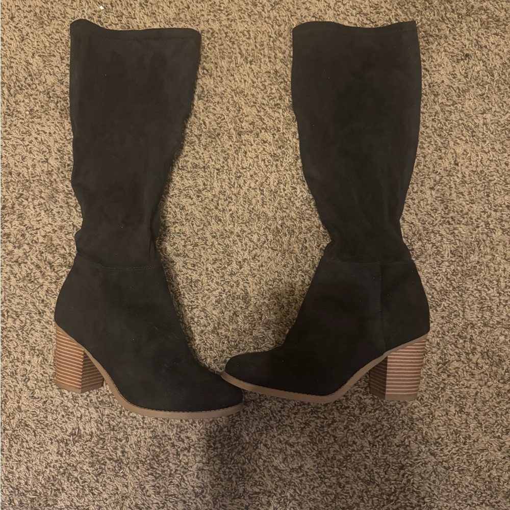 Mid calf boots